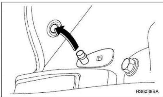 SUBARU Baja (2005) - CAUTION - 2