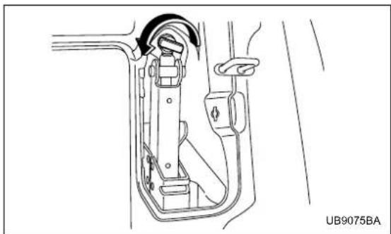 SUBARU Baja (2005) - CAUTION - 3