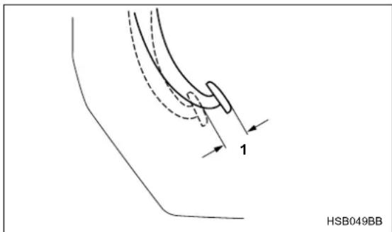 SUBARU Baja (2005) - Brake pedal - 1
