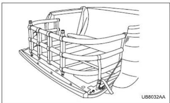 SUBARU Baja (2005) - CAUTION - 1