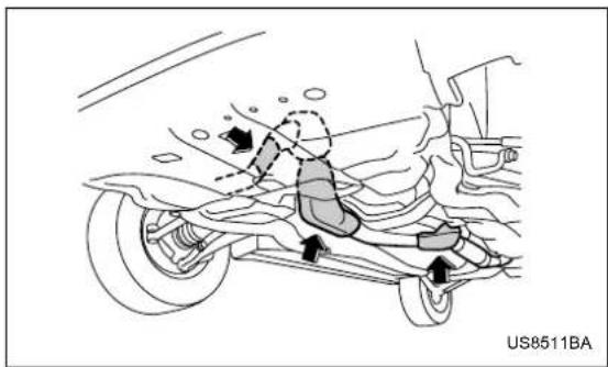 SUBARU Baja (2005) - WARNING - 2
