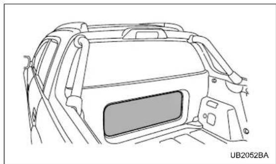 SUBARU Baja (2005) - CAUTION - 1