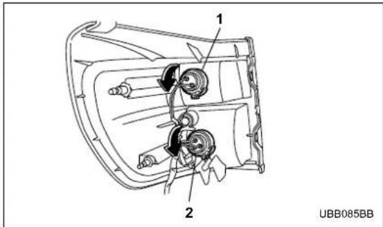 SUBARU Baja (2005) - filament types. - 3