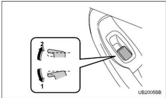 SUBARU Baja (2005) - ▼ Passengers' side switches - 2