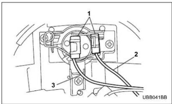 SUBARU Baja (2005) - ▼ Low beam light bulbs - 1