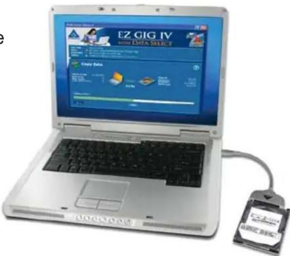 EZ GIG IV 2007 DATA SELECT Copy Data CD Card