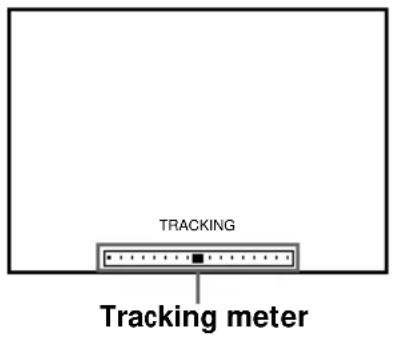 TRACKING Tracking meter
