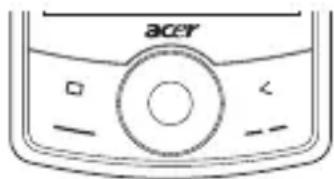 ACER BeTouch e100 - The touch wheel - 1