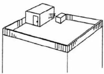 Maxicool CCH70H4C - When there are blocking objects all round the unit - 6