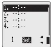 PANASONIC EB-GD76 - Setting the Alarm - 1