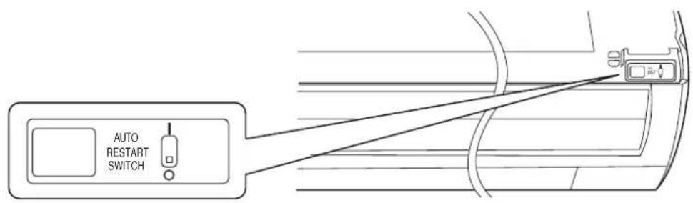 AUTO RESTART SWITCH