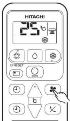 HITACHI 25°C O RESET