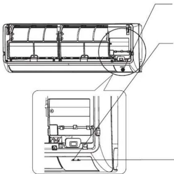 HITACHI RAS-10AH1 - ИНДИКАТОРЫ ВНУТРЕННЕГО БЛОКА - 1