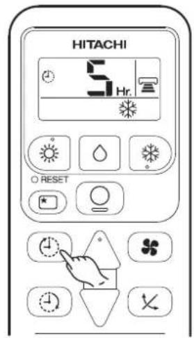 HITACHI 5 Hr. RESET