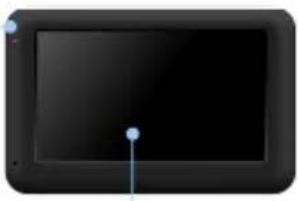 PRESTIGIO GeoVision 5050BT Navitel - Front and Side View - 1