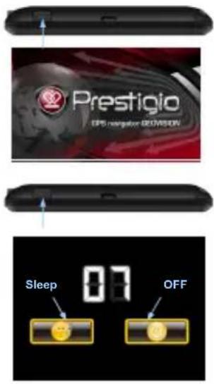 PRESTIGIO GeoVision 5050BT Navitel - Getting Started - 1