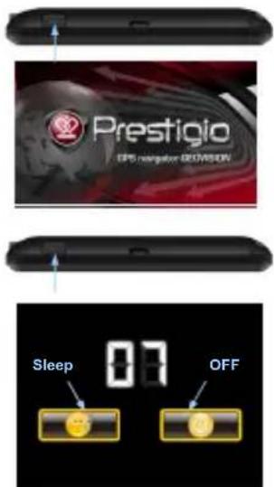 PRESTIGIO GeoVision 4050BT Navitel - Getting Started - 1