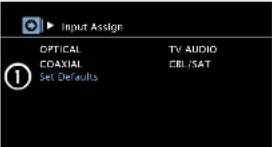DENON DHT-E251BA - Examples of menu and front display - 10
