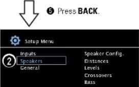 DENON DHT-E251BA - Examples of menu and front display - 6
