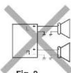 JVC KS-F315 - PRECAUTIONS on power supply and speaker connections: - 2