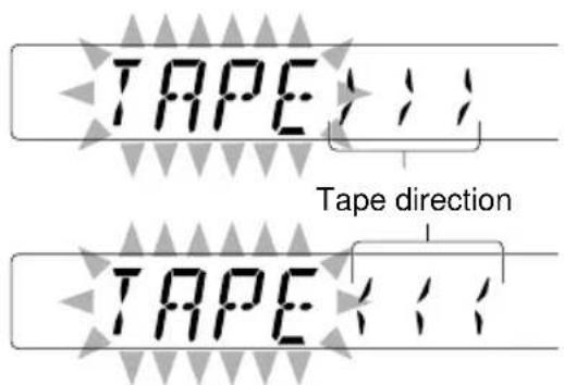 TAPE Tape direction TAPE