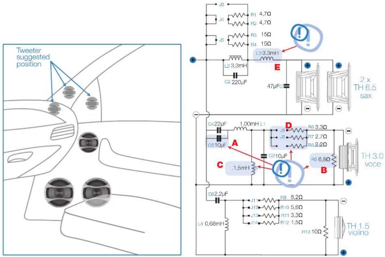 AUDISON THX 3 - THX 3 Installation recommended with default set filter - 8