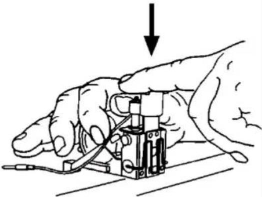 Océ BLM200 - Remove/replace stapler head - 2