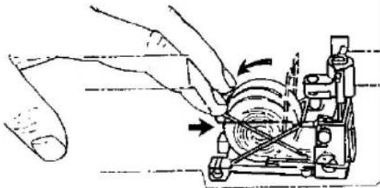 Océ BLM200 - How to remove/replace staples - 3