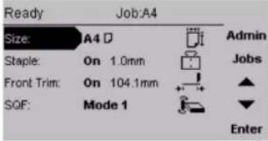 Océ BLM200 - Control panel - 1