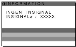 INFORMATION INGEN INSIGNAL INSIGNAL# : XXXXX