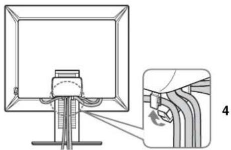 SONY SDM-S204E - Nastavitev 3: Združite kable - 2