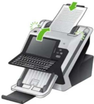 HP Scanjet Enterprise 7000N - Clear jams from the paper path - 2