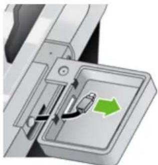 HP Scanjet Enterprise 7000N - Install the hardware integration pocket - 4