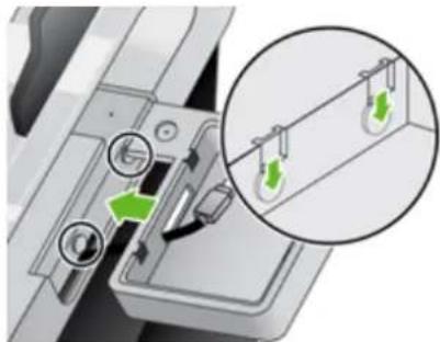HP Scanjet Enterprise 7000N - Install the hardware integration pocket - 5