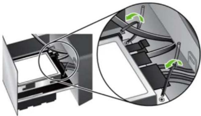 HP Scanjet Enterprise 7000N - Replace the hard drive - 9