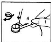 SINGER 1309 - □ Winding the bobbin - 4