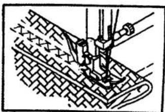SINGER 1309 - Overlock stitches (For 3 dial 25 stitch model) - 8