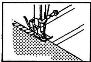 SINGER 1309 - Overlock stitches (For 3 dial 25 stitch model) - 7