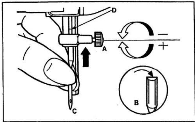 SINGER 1309 - Inserting and changing needles - 1