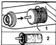 SINGER 1309 - □ Winding the bobbin - 2