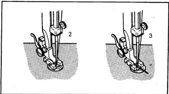 SINGER 1309 - □ Sewing on buttons (For 3 dial models) - 2