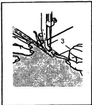 SINGER 1309 - □ Sewing with the optional hemmer foot (For 2 dial model) - 5
