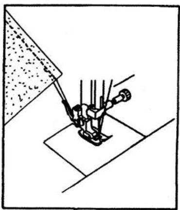 SINGER 1309 - □ Removing the work - 1