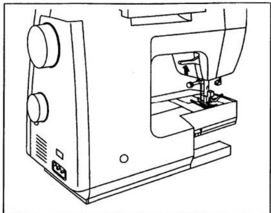 SINGER 1309 - □ Adjusting presser foot pressure - 1