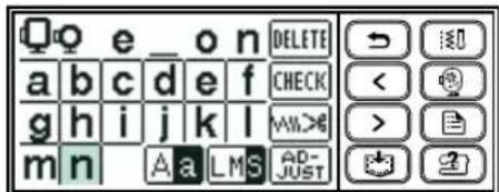 e_on DELETE a b c d e f CHECK g h i j k l W#># m n A a L M S AD- JUST