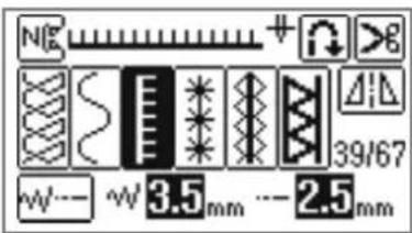 NE 39/67 W'--- W' 3.5 mm -- 2.5 mm