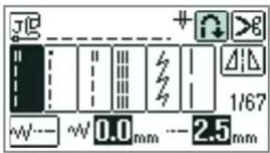 JBG + 8 1/67 W--- W 0.0 mm -- 2.5 mm