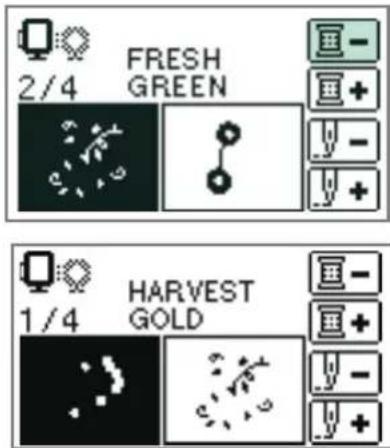 2/4 FRESH GREEN 1/4 HARVEST GOLD