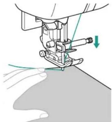 BABY LOCK Sofia BL137A - Securing the stitching - 2