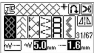 JG 31/67 W'--- W' 5.0 mm -- 1.6 mm